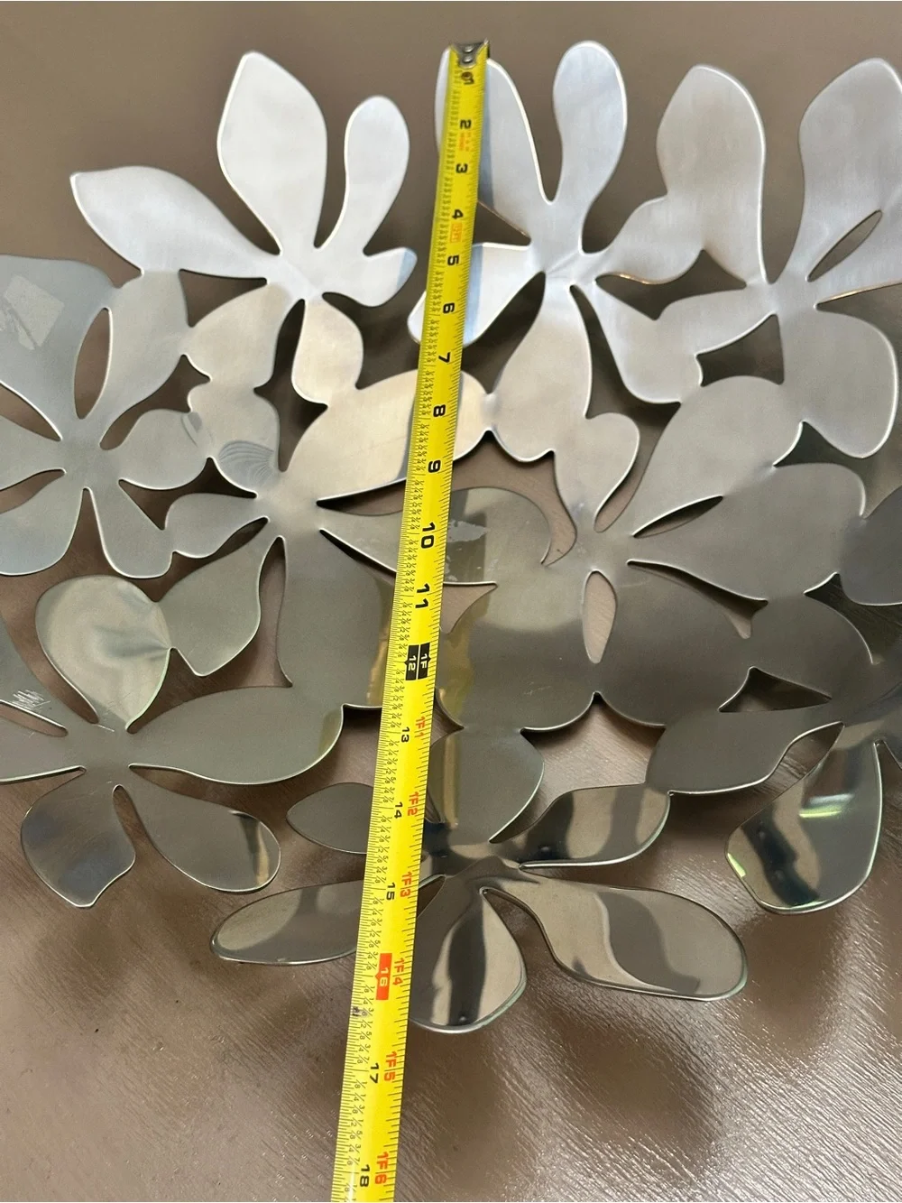 IKEA Stockholm Stainless Steel Leaf Bowl - Design Monika Mulder 16